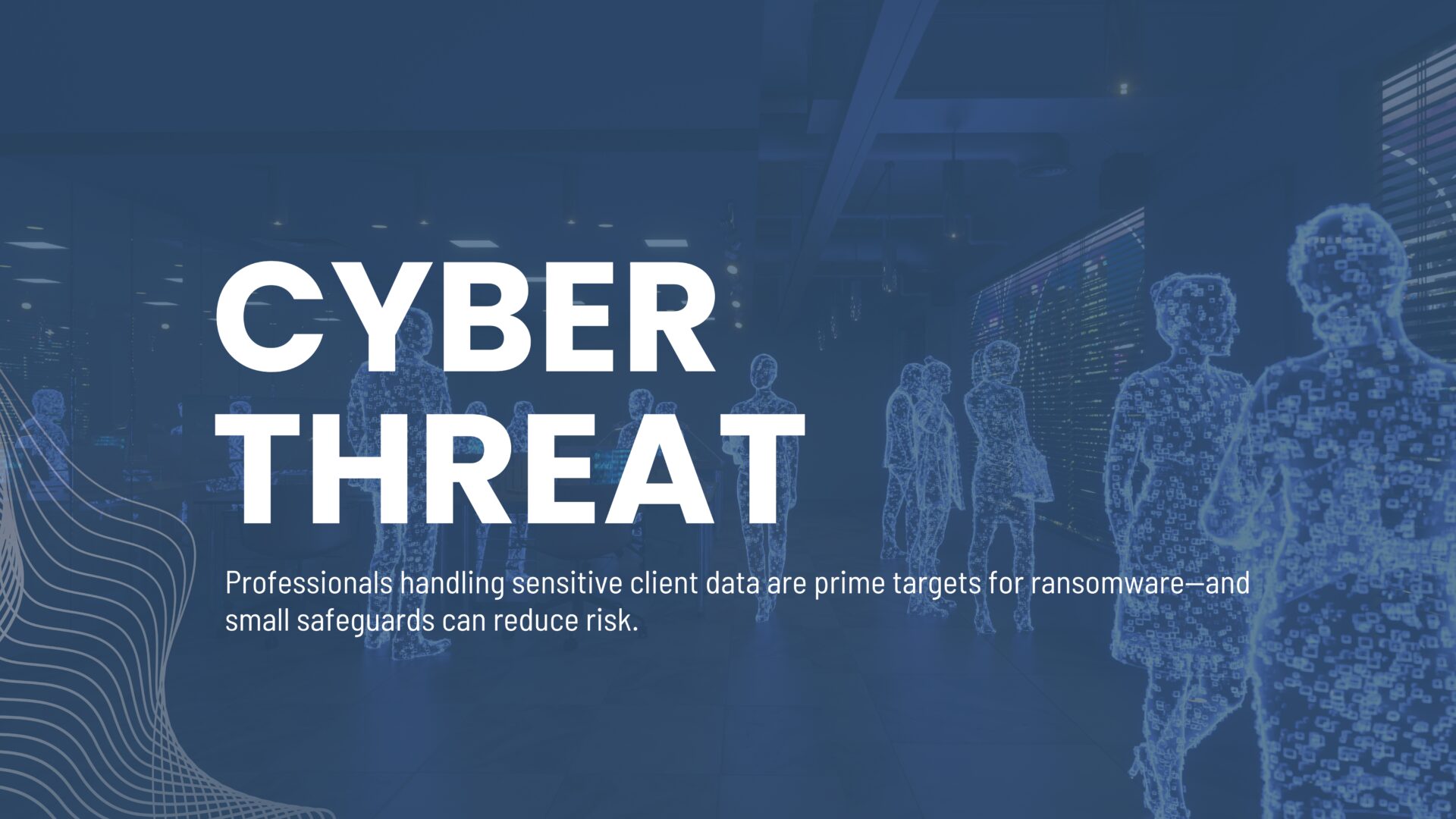 ransomware risk for professionals